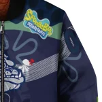 personalized gonzaga bulldogs spongebob playtime blue bomber jacket best selling