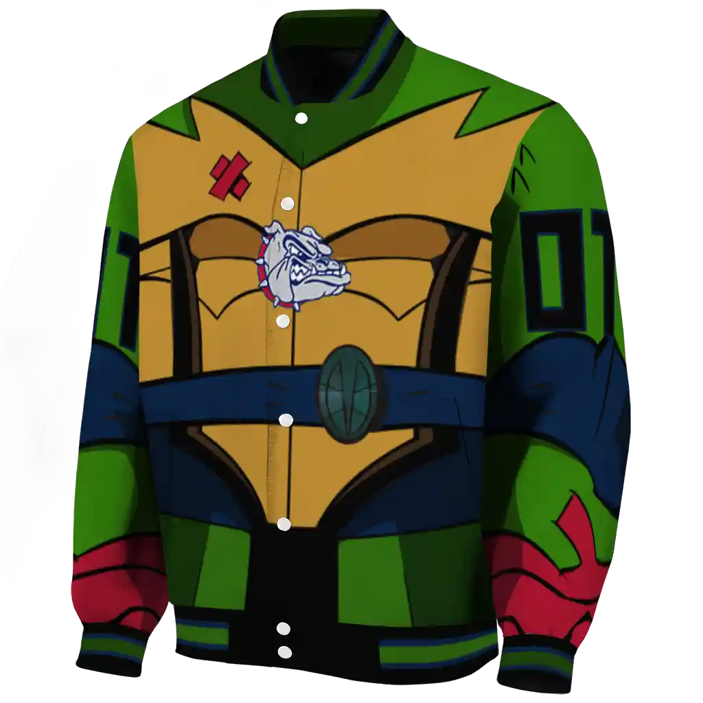 personalized gonzaga bulldogs turtle armor varsity jacket best selling personalized gonzaga bulldogs turtle armor varsity jacket best selling