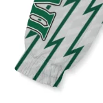 personalized hawaii rainbow warriors lightning strike grid green windbreaker jacket best selling