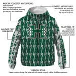personalized hawaii rainbow warriors lightning strike grid green windbreaker jacket best selling