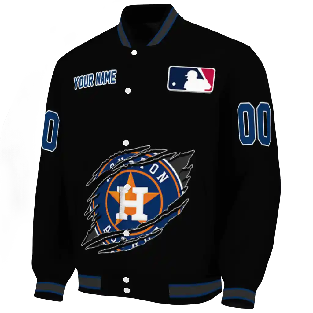 personalized houston astros claw fragment black varsity jacket best selling personalized houston astros claw fragment black varsity jacket best selling