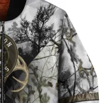 personalized houston astros deer skull camouflage white bomber jacket best selling