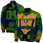 personalized houston astros turtle armor varsity jacket best selling