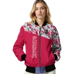 personalized houston rockets camouflage style red bomber jacket best selling
