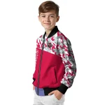 personalized houston rockets camouflage style red bomber jacket best selling