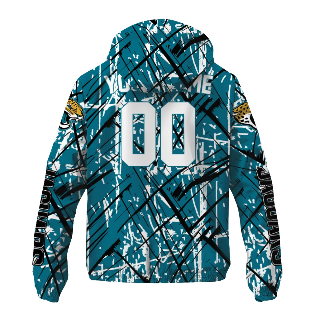 personalized jacksonville jaguars brushstroke pattern teal windbreaker jacket fashion forward personalized jacksonville jaguars brushstroke pattern teal windbreaker jacket fashion forward