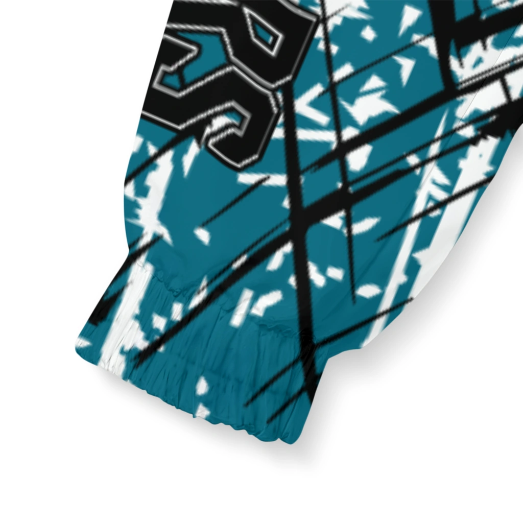 personalized jacksonville jaguars brushstroke pattern teal windbreaker jacket latest model personalized jacksonville jaguars brushstroke pattern teal windbreaker jacket latest model