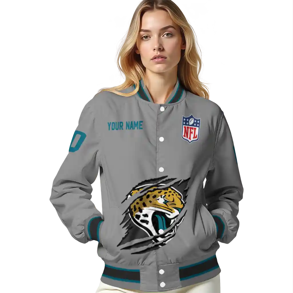personalized jacksonville jaguars claw marking grey varsity jacket latest model personalized jacksonville jaguars claw marking grey varsity jacket latest model