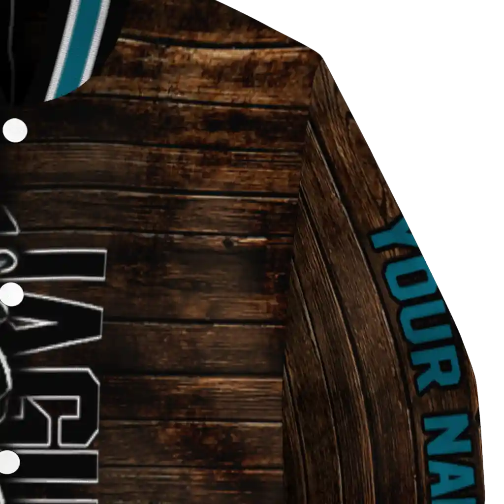 personalized jacksonville jaguars flag wood brown varsity jacket premium grade personalized jacksonville jaguars flag wood brown varsity jacket premium grade
