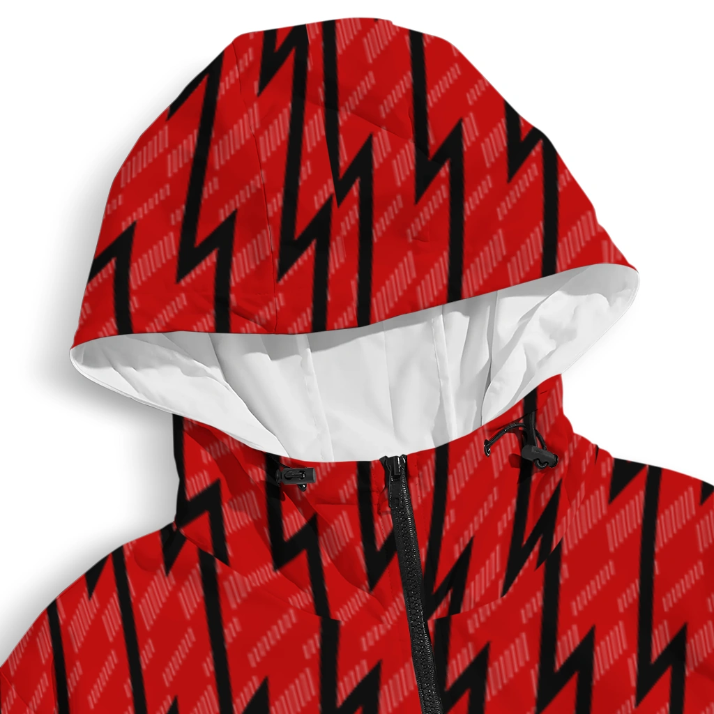 personalized jacksonville state gamecocks lightning strike grid red windbreaker jacket premium grade personalized jacksonville state gamecocks lightning strike grid red windbreaker jacket premium grade