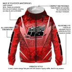 personalized jacksonville state gamecocks us rock star red windbreaker jacket best selling