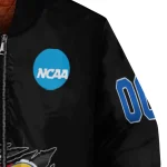 personalized kansas jayhawks claw shred black bomber jacket best selling