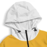 personalized kennesaw state owls football flame gold white windbreaker jacket best selling