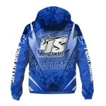 personalized kentucky wildcats us rock star blue windbreaker jacket best selling