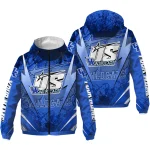 personalized kentucky wildcats us rock star blue windbreaker jacket best selling