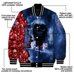 personalized la tech skull cluster blue varsity jacket best selling