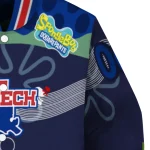 personalized la tech spongebob playtime blue varsity jacket best selling