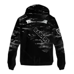 personalized las vegas raiders arrow matrix black windbreaker jacket best selling