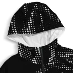 personalized las vegas raiders arrow matrix black windbreaker jacket best selling