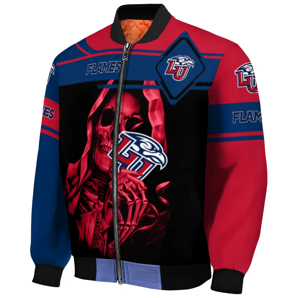 personalized liberty flames reaper hands red black bomber jacket fashion forward personalized liberty flames reaper hands red black bomber jacket fashion forward