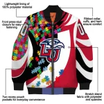 personalized liberty flames stars and stripes slashes red bomber jacket best selling