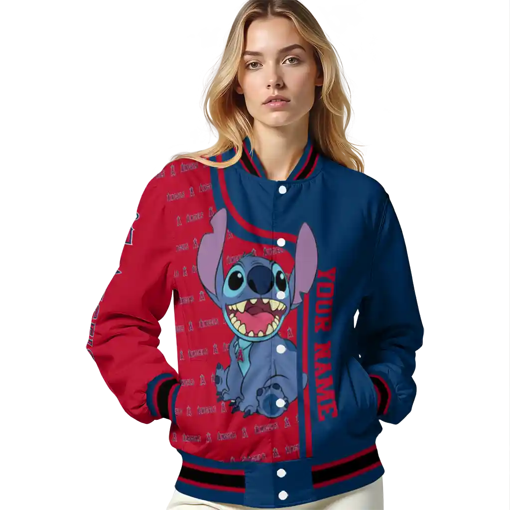 personalized los angeles angels stitch laughing blue varsity jacket latest model personalized los angeles angels stitch laughing blue varsity jacket latest model