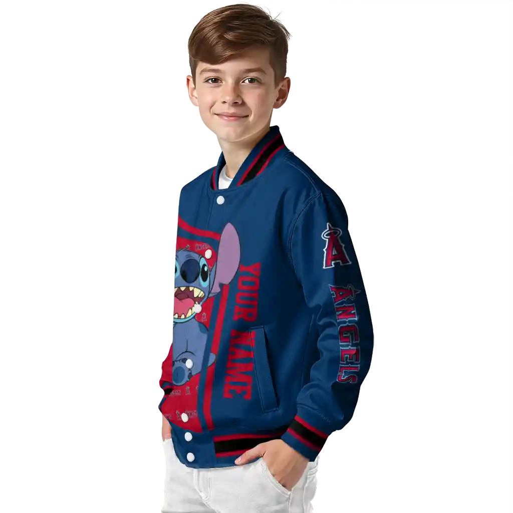 personalized los angeles angels stitch laughing blue varsity jacket trendy personalized los angeles angels stitch laughing blue varsity jacket trendy