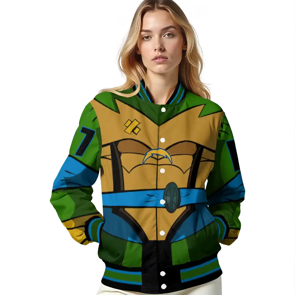 personalized los angeles chargers turtle armor varsity jacket latest model personalized los angeles chargers turtle armor varsity jacket latest model