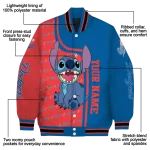 personalized los angeles dodgers stitch laughing blue varsity jacket best selling