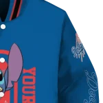 personalized los angeles dodgers stitch laughing blue varsity jacket best selling