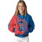 personalized los angeles dodgers stitch laughing blue varsity jacket best selling