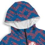 personalized los angeles dodgers trellis mesh blue windbreaker jacket best selling
