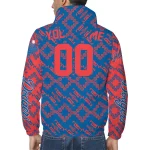 personalized los angeles dodgers trellis mesh blue windbreaker jacket best selling
