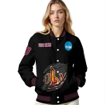 personalized louisiana monroe warhawks claw shred black varsity jacket best selling