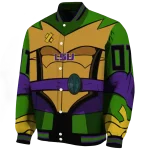 personalized lsu tigers turtle armor varsity jacket best selling