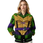 personalized lsu tigers turtle armor varsity jacket best selling