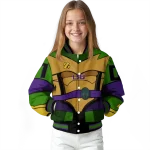 personalized lsu tigers turtle armor varsity jacket best selling