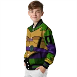 personalized lsu tigers turtle armor varsity jacket best selling