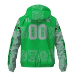 personalized marshall thundering herd cat eyes green windbreaker jacket best selling