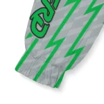 personalized marshall thundering herd lightning strike grid green windbreaker jacket best selling