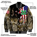 personalized marshall thundering herd patriot deer camouflage varsity jacket best selling