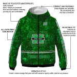 personalized marshall thundering herd shards cluster green windbreaker jacket best selling