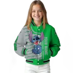 personalized marshall thundering herd stitch laughing green varsity jacket best selling