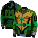 personalized marshall thundering herd turtle armor bomber jacket best selling