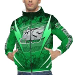 personalized marshall thundering herd us rock star green windbreaker jacket best selling