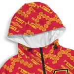 personalized maryland terrapins trellis mesh red windbreaker jacket best selling
