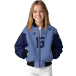 personalized memphis grizzlies team patch blue bomber jacket best selling