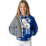personalized memphis tigers snoopy head blue varsity jacket best selling