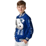 personalized memphis tigers snoopy head blue varsity jacket best selling