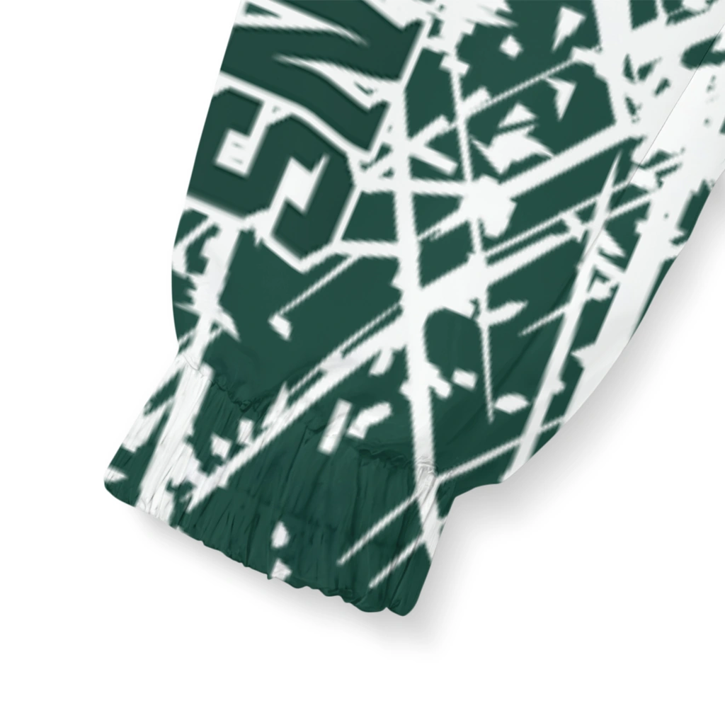 personalized michigan state spartans brushstroke pattern green windbreaker jacket latest model personalized michigan state spartans brushstroke pattern green windbreaker jacket latest model